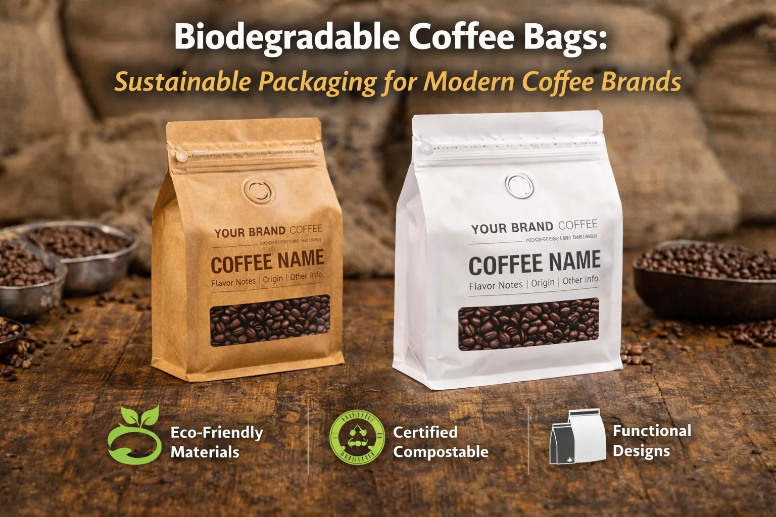 Cosa sono le bustine di caffè biodegradabili?