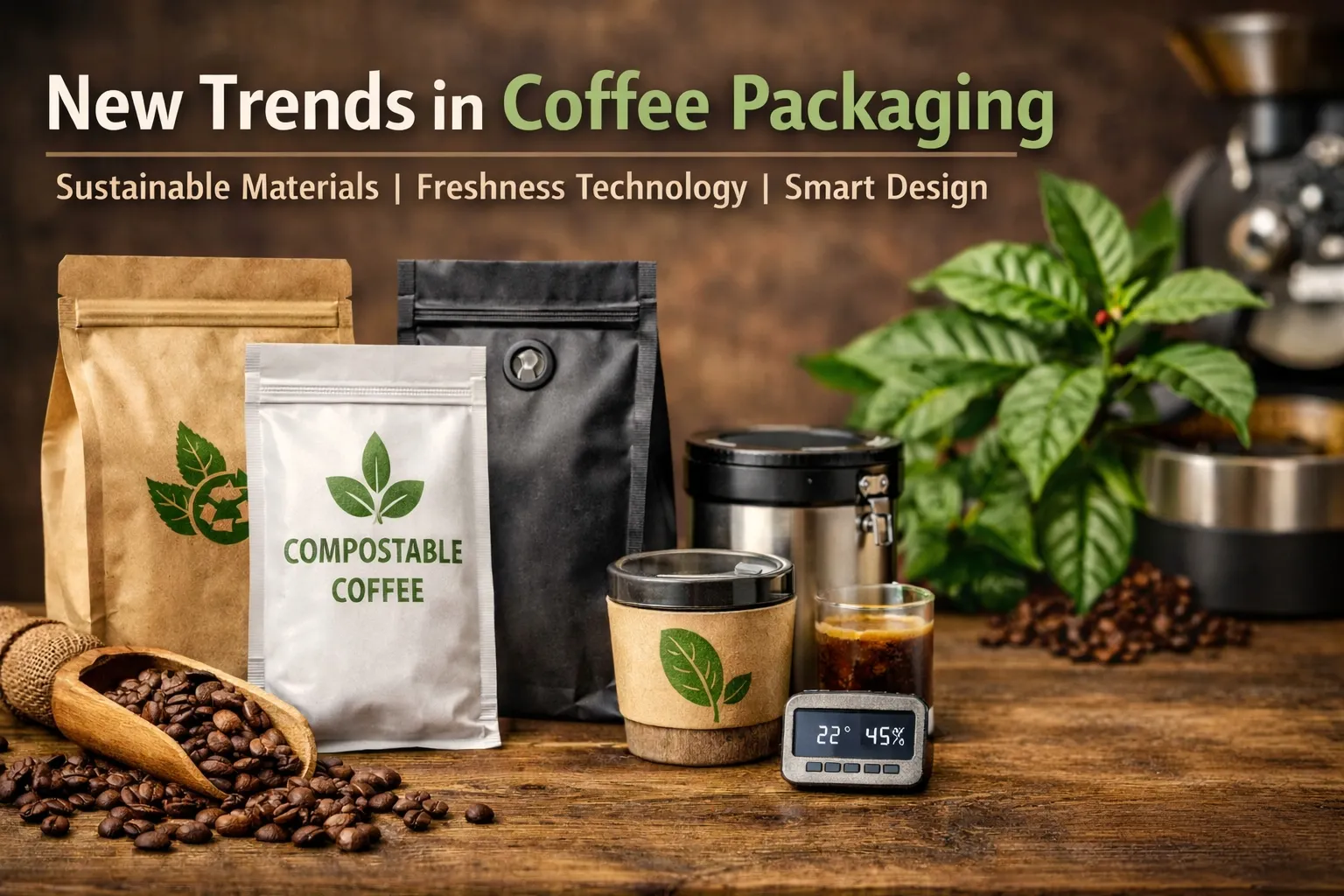 Nuove tendenze nell'imballaggio del caffè
