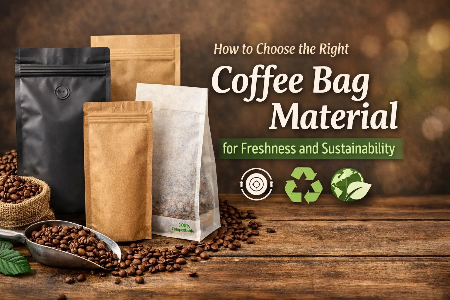 Come scegliere il miglior materiale per imballaggiare il caffè
