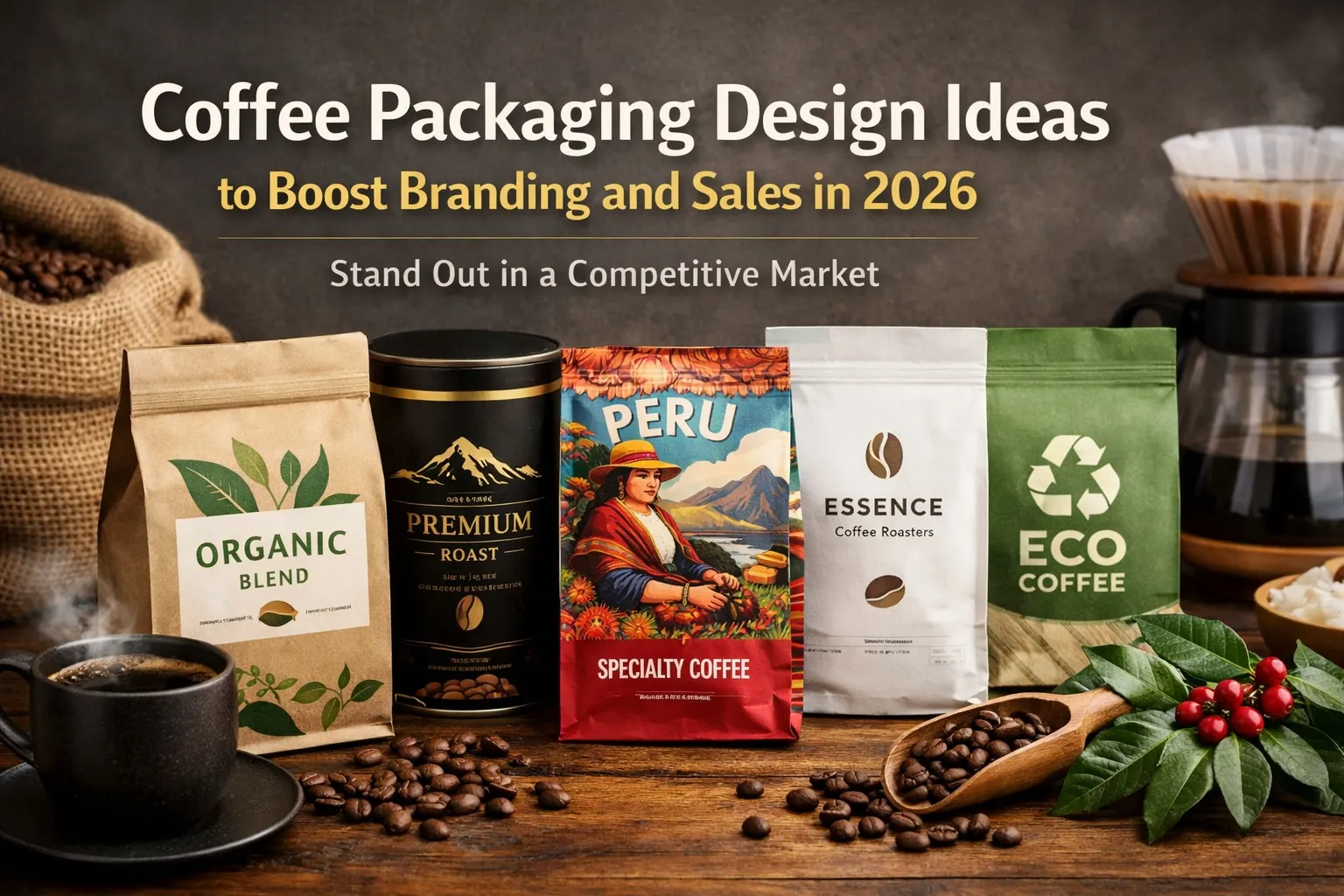 Perché il design delle bustine per il caffè è importante