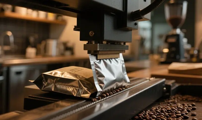 Come sigillare le bustine di caffè?