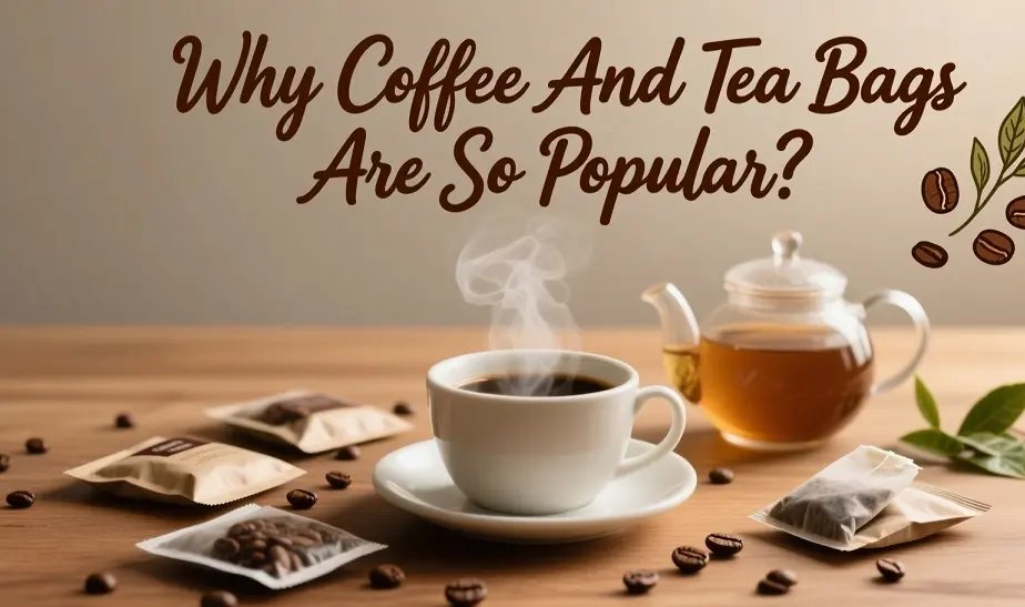 Perché caffè e bustine di tè sono così popolari?
